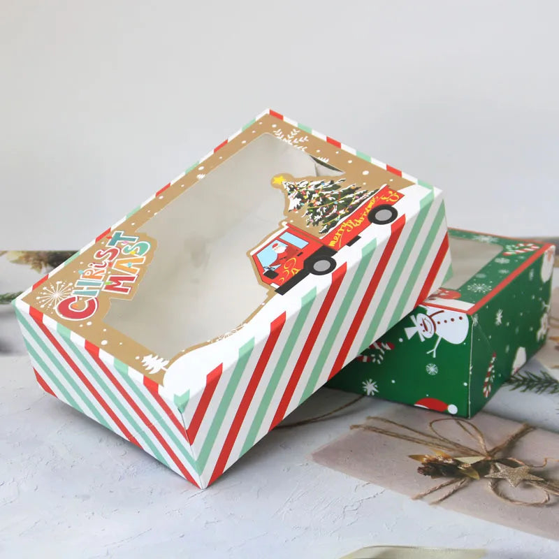 Christmas Christmas House Snowman Paper Banquet Party Gift Wrapping Supplies