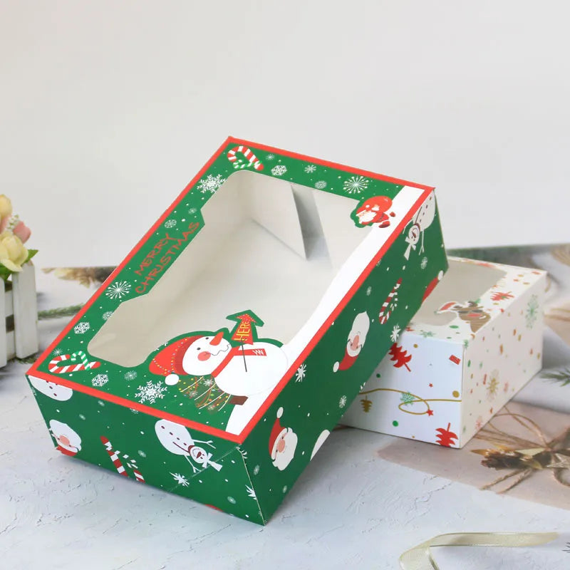 Christmas Christmas House Snowman Paper Banquet Party Gift Wrapping Supplies