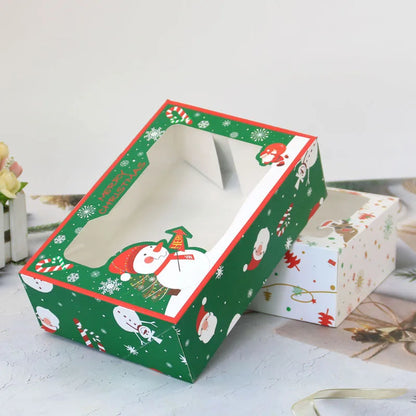 Christmas Christmas House Snowman Paper Banquet Party Gift Wrapping Supplies