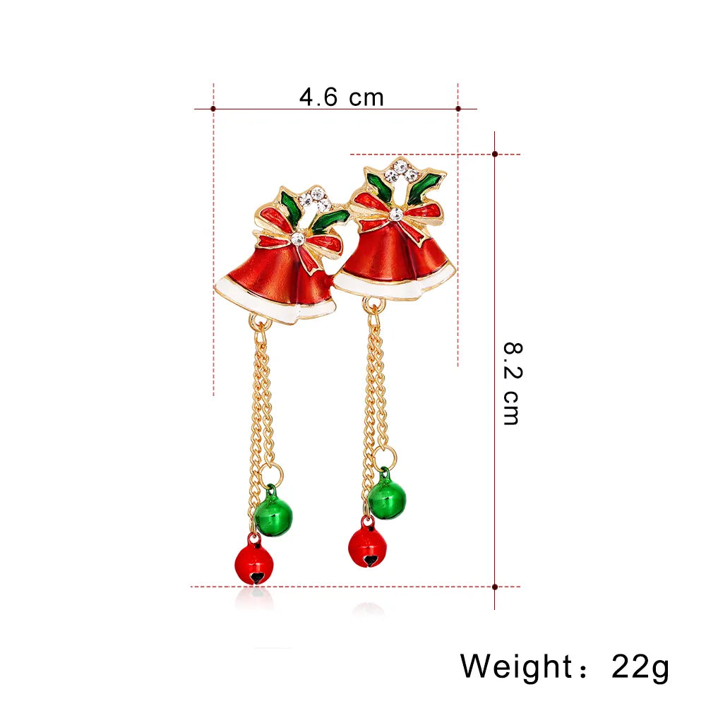 Christmas Cute Bell Alloy Daily