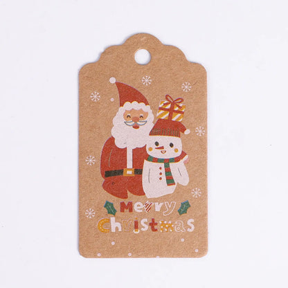 Christmas Cute Christmas Tree Santa Claus Snowman Paper Party Festival Gift Wrapping Supplies