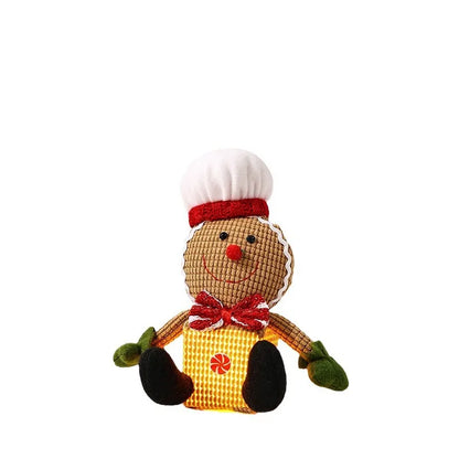 Christmas Cute Gingerbread Cloth Party Festival Ornaments