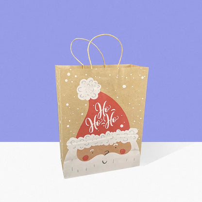 Christmas Cute Santa Claus Christmas Party Gift Wrapping Supplies Gift Bags