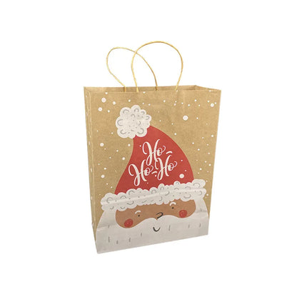 Christmas Cute Santa Claus Christmas Party Gift Wrapping Supplies Gift Bags