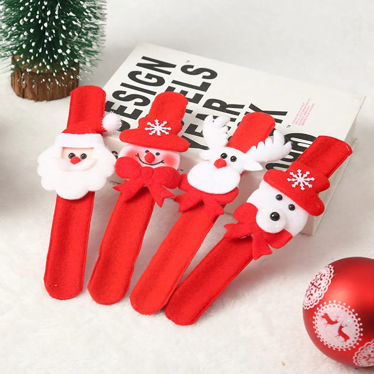 Christmas Cute Santa Claus Cloth Party Decorative Props 1 Piece