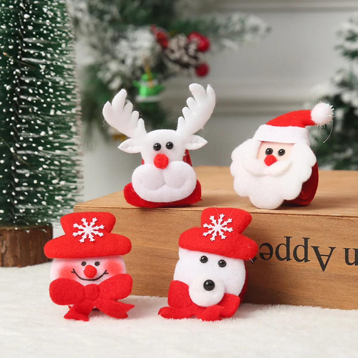 Christmas Cute Santa Claus Cloth Party Decorative Props 1 Piece