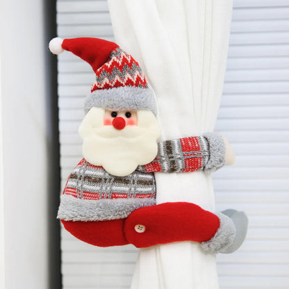 Christmas Cute Santa Claus Cloth Party Decorative Props