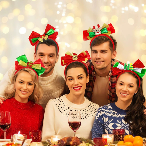 Christmas Decoration Headband Plastic