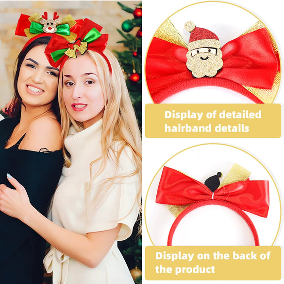 Christmas Decoration Headband Plastic