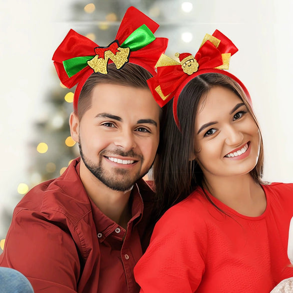 Christmas Decoration Headband Plastic