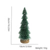 Christmas Decorations Pagoda With White Christmas Tree Desktop Ornaments Mini Christmas Tree