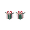 Christmas Earrings Alloy Snowflake Diamond Bell Christmas Tree Cartoon Character Rhombus Ushaped Dropshaped Geometric Animal Zodiac Electroplated