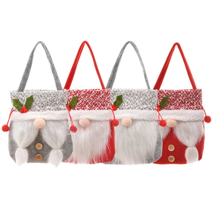 Christmas Fashion Solid Color Cloth Party Gift Bags 1 Piece