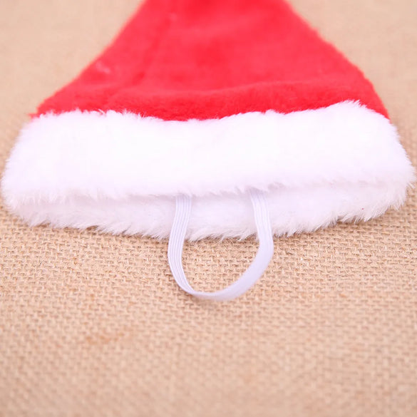 Christmas Flannel Plush Pet Hats Decorations Wholesale Gooddiy