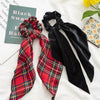 Christmas Hair Accessories Flannelette Ribbon Large Bow Ring Headwear Seiko Craft