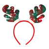Christmas Headband Elk Antlers Cloth Handmade Hair Accessories