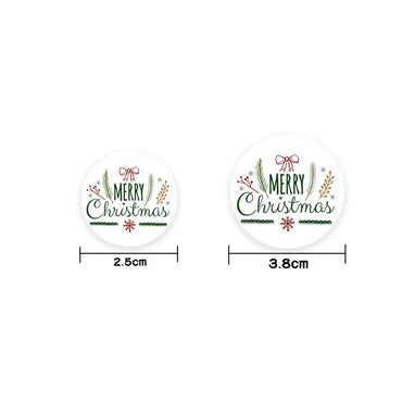 Christmas Letter Paper Party Gift Stickers