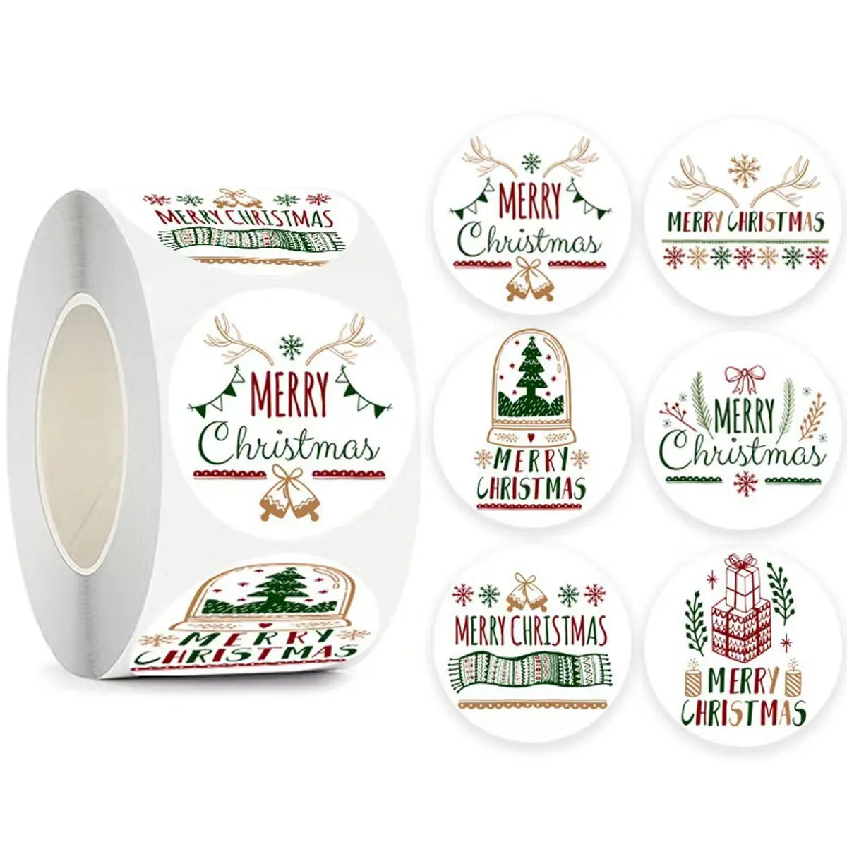 Christmas Letter Paper Party Gift Stickers