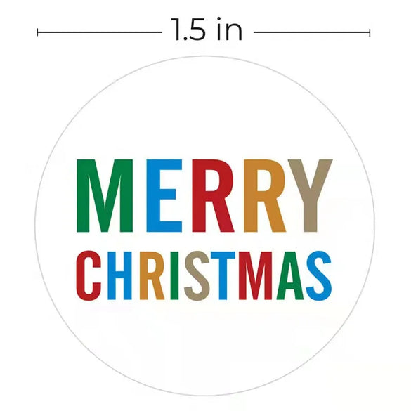 Christmas Letter Paper Party Gift Stickers