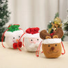 Christmas Nordic Style Cute Santa Claus Snowman Elk Party Festival Gift Wrapping Supplies Gift Bags