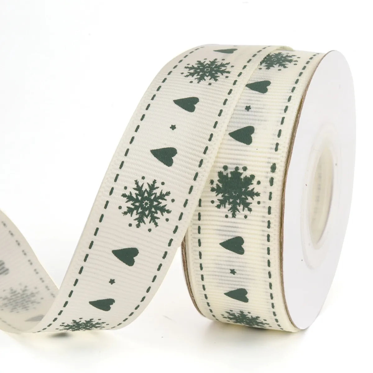 Christmas Ribbon Spot 1cm Small Roll  Ribbon Gift Wrapping Ribbon