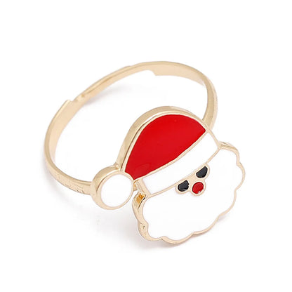 Christmas Geometric Alloy No Inlaid Unisex