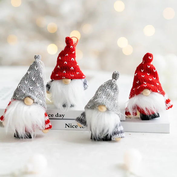 Christmas Simple Style Classic Style Santa Claus Cloth Holiday Daily Hanging Ornaments Decorative Props