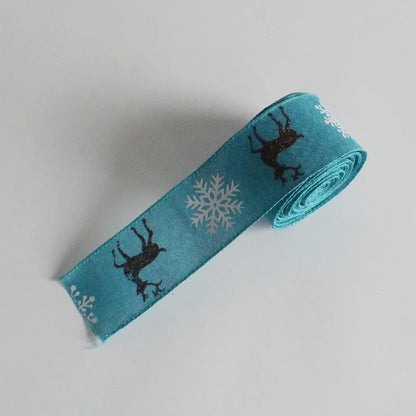 Christmas Snowflake Deer Cloth Party Gift Wrapping Supplies