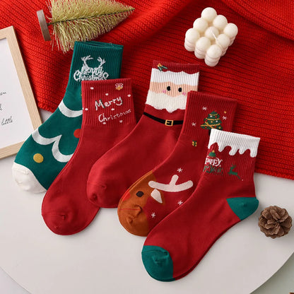 Christmas Socks Children Socks Autumn And Winter Red This Year Socks Couples Christmas Gifts Stockings Wholesale