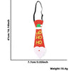 Christmas Tie With Cartoon Santa Elk Christmas Tree Snowman For Children As Party Costume Accessories And Gift