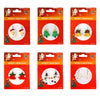 Christmas Tree Snowflake Earrings Plastic Alloy