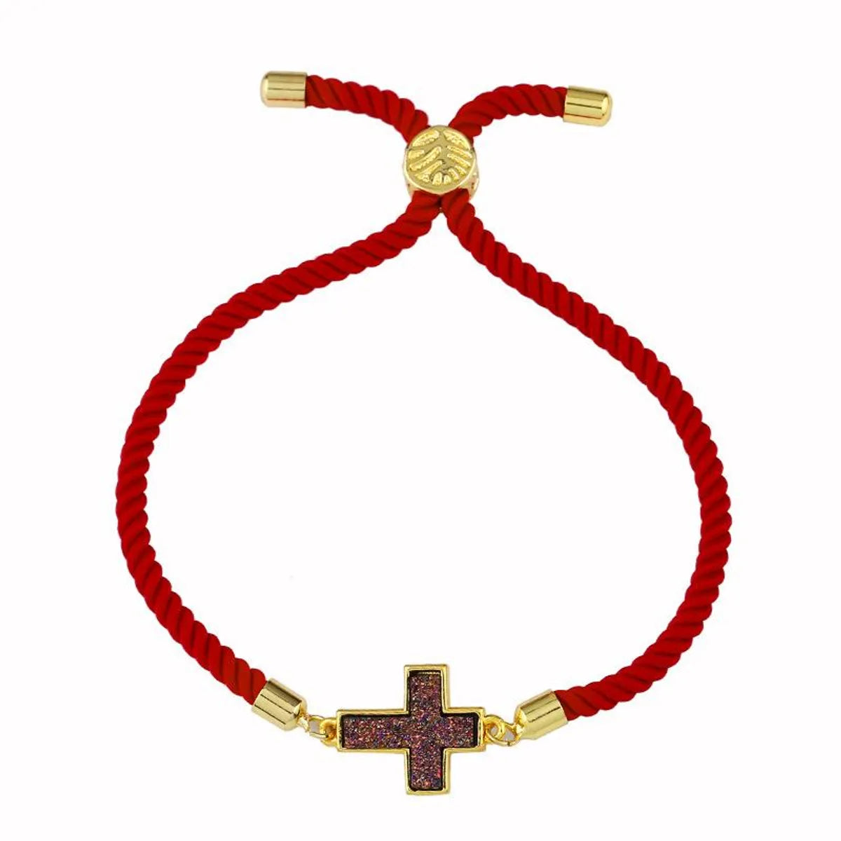 Classic Cross Jewelry Pull Red Rope Nhas128382