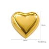 Classic Hollow Love Crossperforated Stainless Steel Jewelry Accessories Pendant For Necklace And Bracelet With Electroplating Treatment