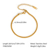 Classic Keel Chain Necklace And Bracelet Set In Stainless Steel With Pvd Furnace Vacuum Real Gold Plating
