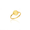 Classic Minimalist Elements Sun Moon Open Ring Stainless Steel Electroplated Jewelry For Men And Women