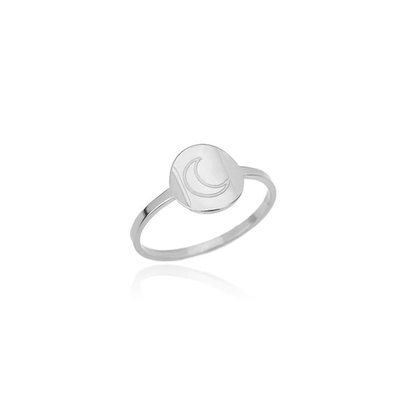 Classic Minimalist Elements Sun Moon Open Ring Stainless Steel Electroplated Jewelry For Men And Women