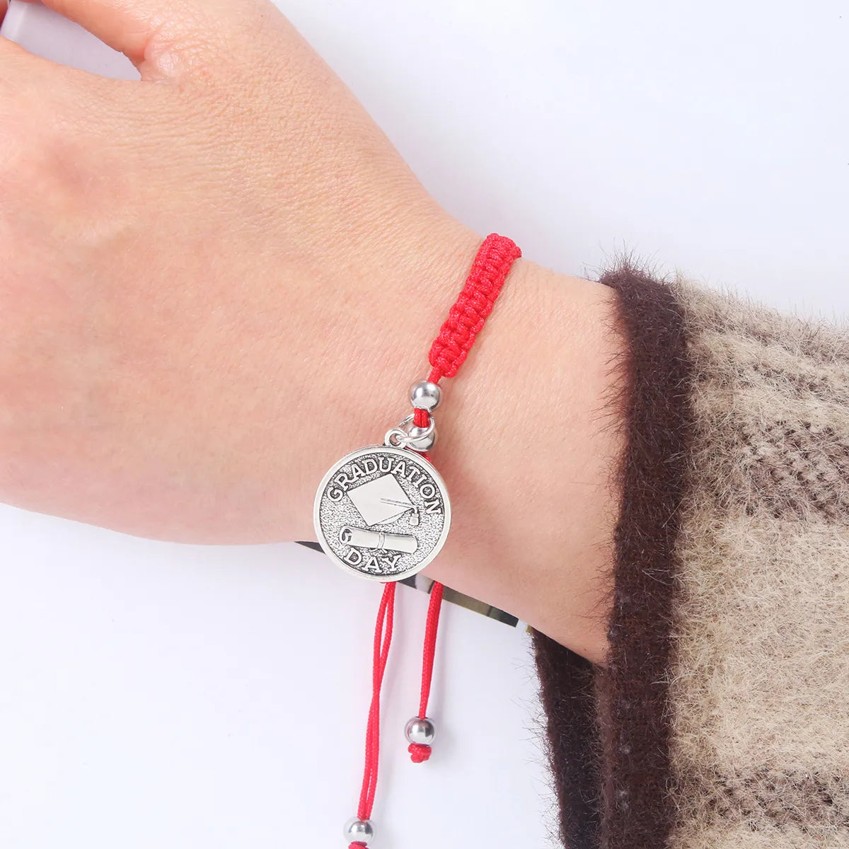 Classic Style Commute Letter Alloy Nylon Unisex Bracelets