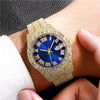 Classic Style Geometric Butterfly Double Snap Quartz Men'S Watches