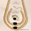 Classic Style Geometric Alloy Women'S Jewelry Set