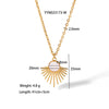 201 Stainless Steel 304 Stainless Steel 18K Gold Plated Classic Style Plating Leaf Earrings Necklace