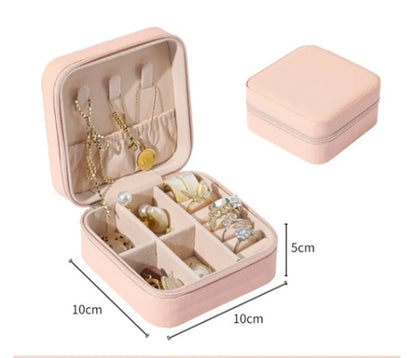 Classic Style Solid Color Pu Leather Wholesale Jewelry Boxes