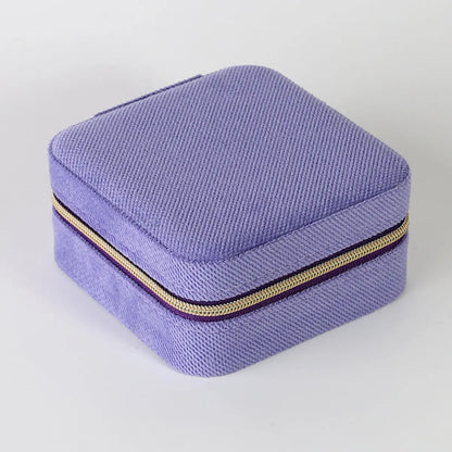 Classic Style Solid Color Pu Leather Wholesale Jewelry Boxes