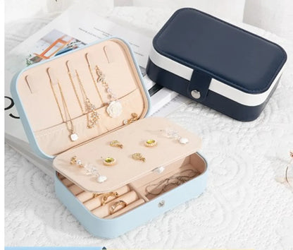 Classic Style Solid Color Pu Leather Wholesale Jewelry Boxes