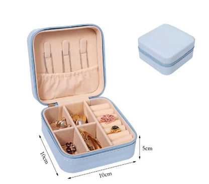 Classic Style Solid Color Pu Leather Wholesale Jewelry Boxes