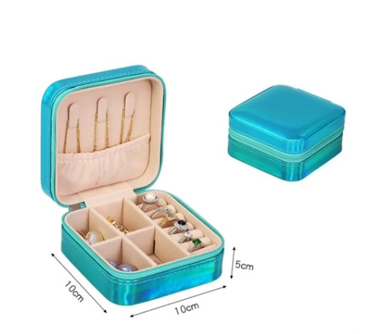 Classic Style Solid Color Pu Leather Wholesale Jewelry Boxes