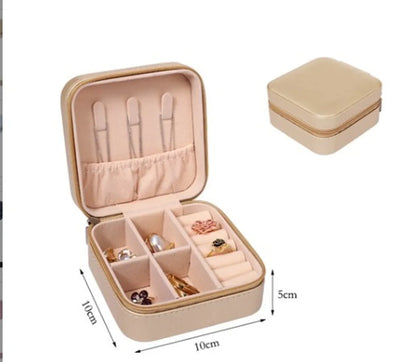 Classic Style Solid Color Pu Leather Wholesale Jewelry Boxes