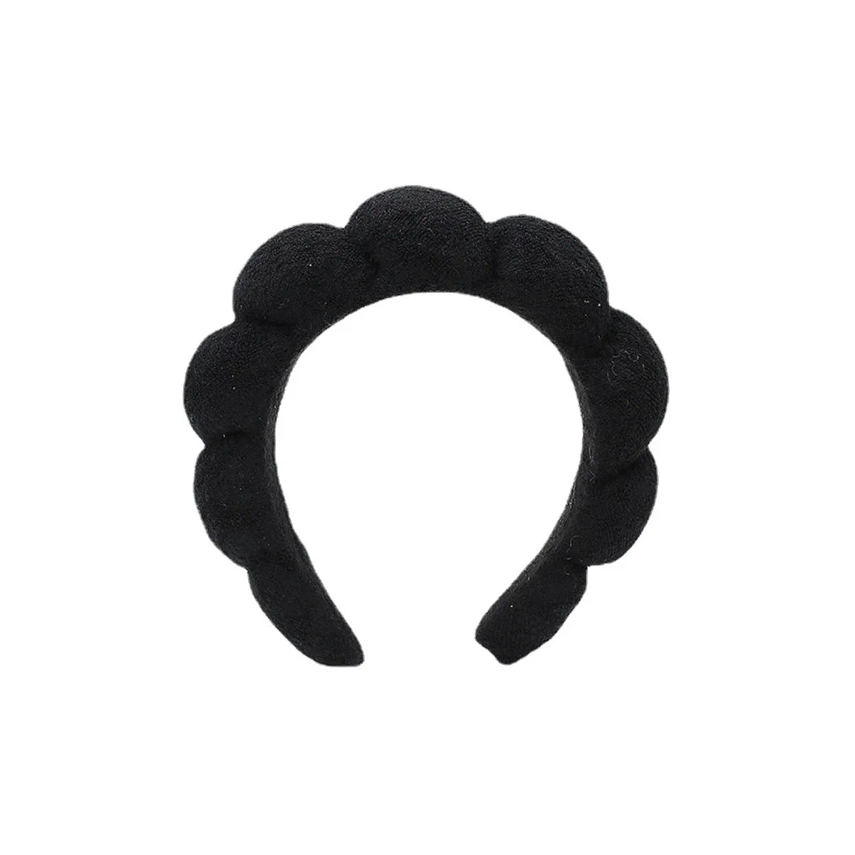 Classic Style Solid Color Sponge Hair Band