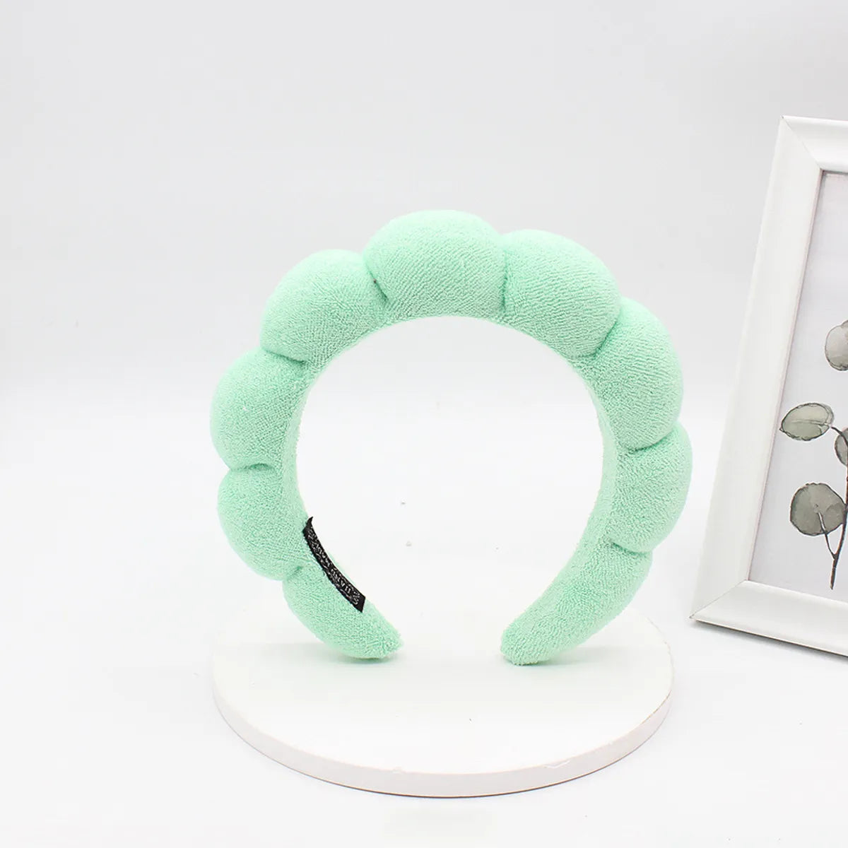 Classic Style Solid Color Sponge Hair Band