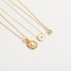 Classic Style Star Moon Copper Irregular Inlay Zircon 14k Gold Plated Pendant Necklace