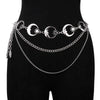 Classic Style Sun Moon Alloy Women'S Chain Belts